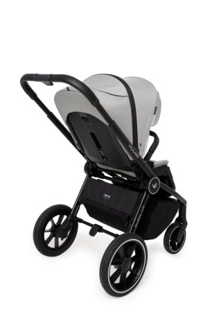 MUUVO Quick 4.0 ratiņi Steel Grey 2in1 SET MQ-W-STEEL-GREY-2W1-