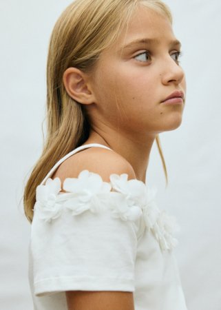 MAYORAL t-krekls ar īsam piedurknēm, natural, 6.003-95, 157  cm 