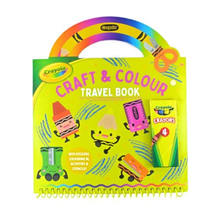 CRAYOLA radošā uzdevumu grāmata, sortiments, 22933 