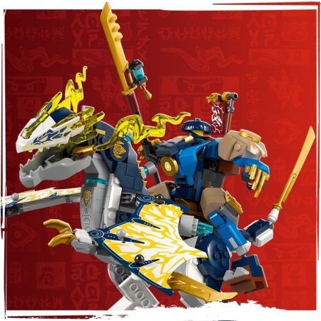 71843 LEGO® NINJAGO® Rogue robots pūķa mugurā 
