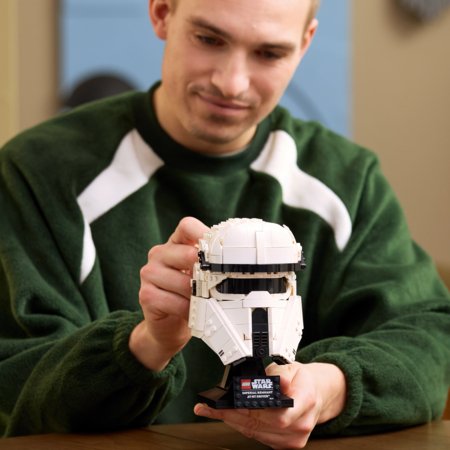75458 LEGO® Star Wars™ Impērijas pēcnācēju AT-RT vadītāja ķivere 