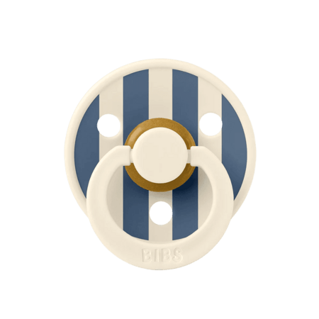 BIBS knupis STUDIO COLLECTION, 6-18 m., 2 gab., Pin ivory/Steel blue 