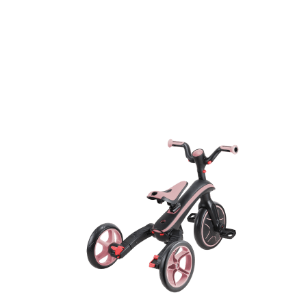 GLOBBER skrejritenis Explorer Trike 4in1, tumši pasteļrozā, 732-210 