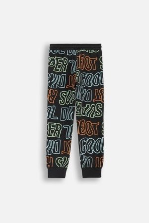 COCCODRILLO leggingi X-RAY VISION BOY KIDS, melns, ZC5122701XBK-021-110, 110 cm 