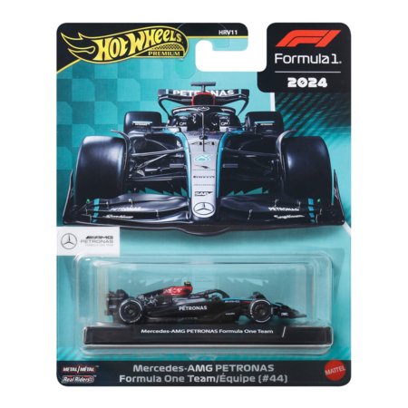 HOT WHEELS Premium Race Mercedes-Benz 2024 Lūiss Hamiltons, JBM16 