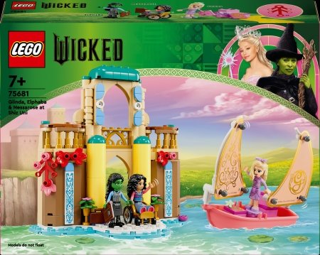 75681 LEGO® Wicked Glinda, Elphaba un Nessarose Shiz universitātē 