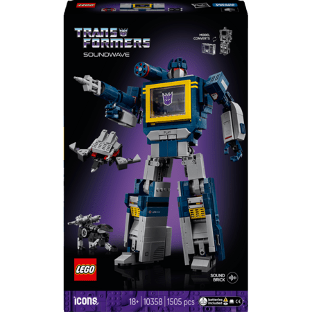 10358 LEGO® Icons Transformers: Saundveivs 