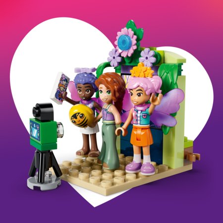 42702 LEGO® Friends Rotējošais Ziedu un Feju tējas tašu brauciens 