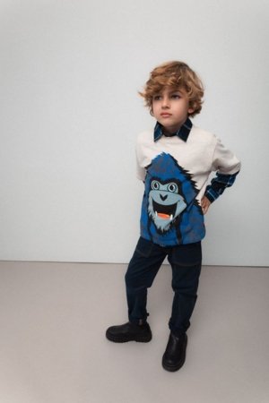 COCCODRILLO bikses, zils, ZC5119101YBK-015-110, 110 cm 