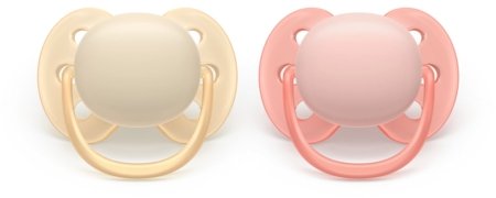 PHILIPS AVENT knupīši ULTRA SOFT, 0-6 m., 2 gab., SCF091/38 