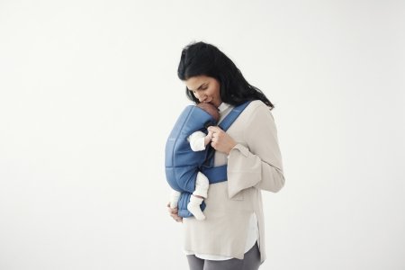 BABYBJÖRN Ķengursoma Mini, Vintage Indigo, Cotton 021174 