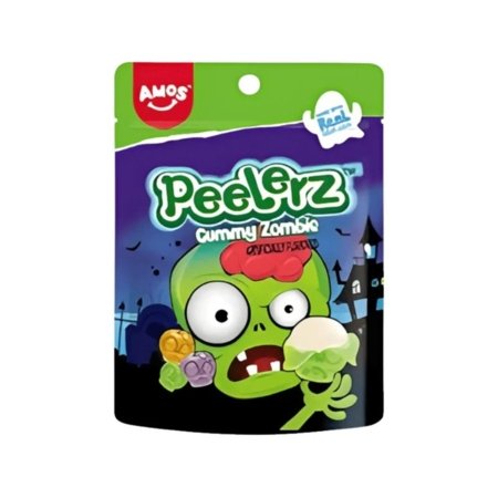 AMOS želejkonfektes PEELERZ, Frankenstein, 65 g., MIX1576 