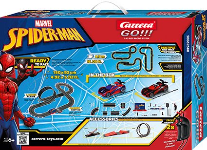 CARRERA GO trases komplekts SPIDER RACING, 20062580 