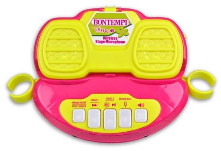 BONTEMPI TECH bezvadu mikrofona statīvs ar diviem mikrofoniem, 421472 