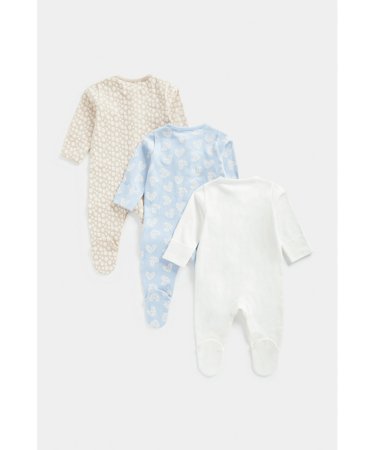 MOTHERCARE zīdaiņu kombinezons, 3 gab., FC102 