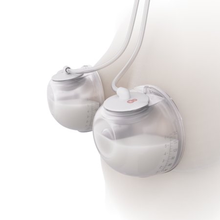 KINDERKRAFT pārnēsājamais dubultais elektriskais krūts sūknis GENTLEFLOW, pink, KEGEFL00PNK0000 