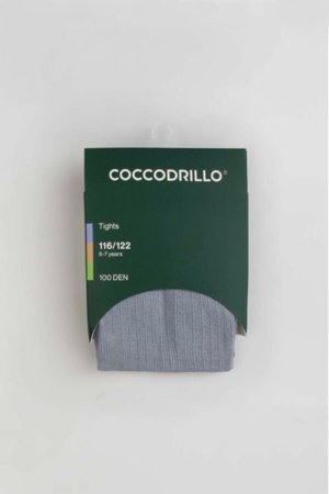 COCCODRILLO zeķubikses TIGHT VISCOSE, pelēks, ZC5380702TVP-019-104, 104/110 cm 