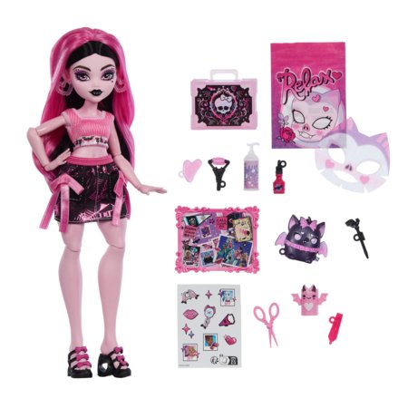 MONSTER HIGH Self-Scare Secrets Draculaura komplekts, JHK43 
