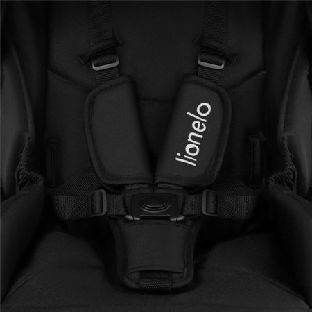 LIONELO universāls ratiņi MERIL 3in1, Black onyx 