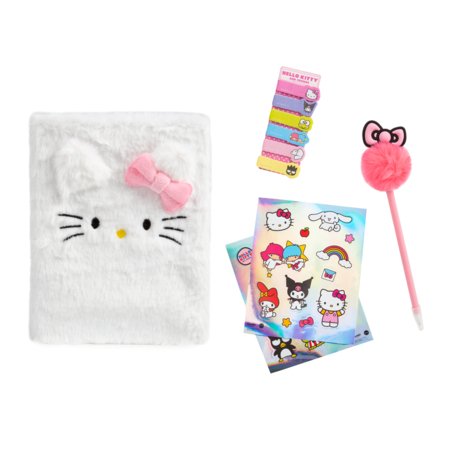 HELLO KITTY pūkainās dienasgrāmatas komplekts, 04-6010 