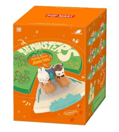 POP MART figūriņa-pārsteigums The Monsters Playing Games, 10824 