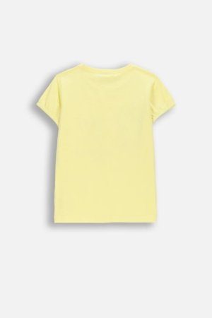 COCCODRILLO t-krekls ar īsam piedurknēm, dzelteni, WC6143201FGK-004-122 