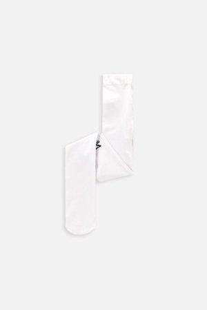 COCCODRILLO zeķubikses TIGHT MICROFIBRE COLORFUL, baltas, WC4380308TMC-001- 