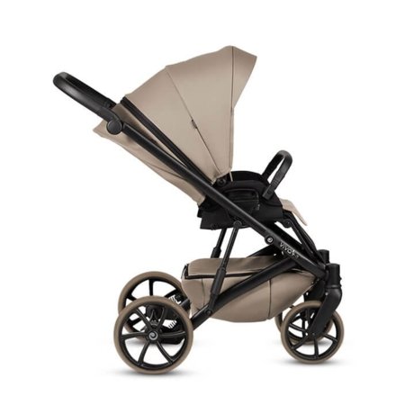 TUTIS universāli ratiņi VIVA 6+ LEATHER 2/1, Cappuccino, 1612149 