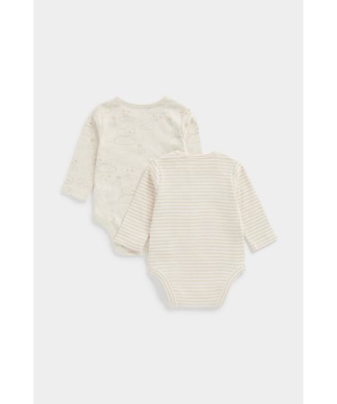 MOTHERCARE bodijs ar garām piedurknēm, 2 gab., EB666 623902