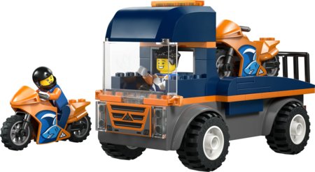 60491 LEGO® City Motociklu pārvadātājs 