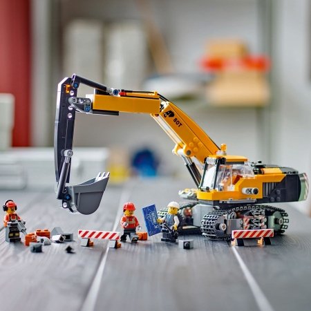 60420 LEGO® City Big Vehicles Dzeltens ekskavators 