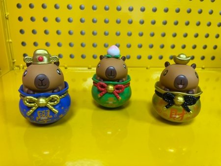 CAPYBARA TUMBLER kolekcionējama figūriņa Lucky Bag Tumbler, sortiments., GW-001 