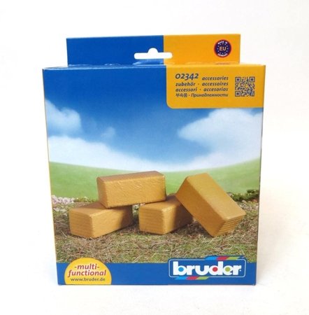 BRUDER bloku siena ķīpas, 4gab, 2342 