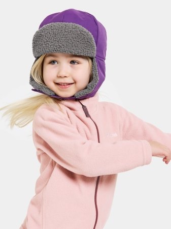 DIDRIKSONS cepure BIGGLES 6, violeta, 505028-I12, 56 izmērs 