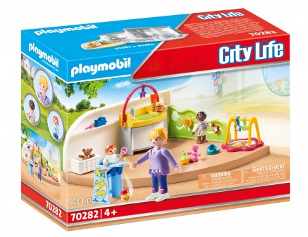 PLAYMOBIL CITY LIFE Mazuļu istaba, 70282 70282