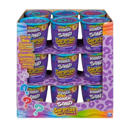 KINETIC SAND Kinētiskās smiltis Surprise wild critters, 6066956 