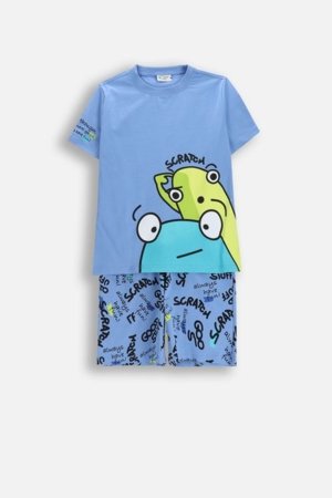 COCCODRILLO pidžama, zila, WC6448213PJS-014-116, 116/122 izmērs 