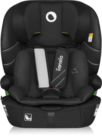 LIONELO autokrēsls LEVI FIX I-SIZE, Black carbon, 76-150 cm. 