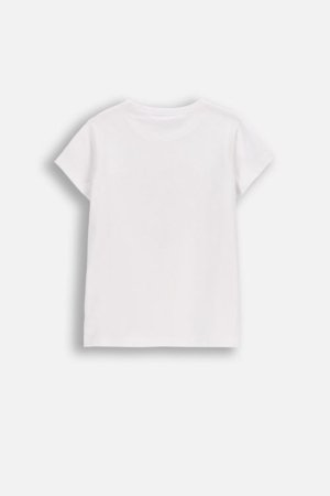 COCCODRILLO t-krekls ar īsam piedurknēm, balti, cm 