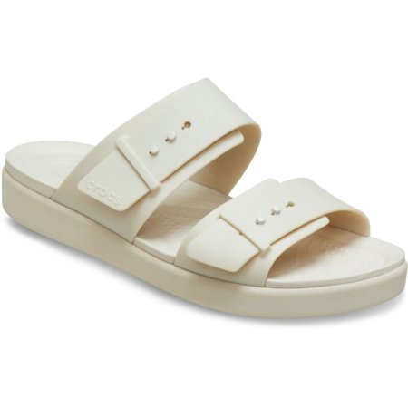 CROCS sandales BROOKLYN BUCKLE LOW smilšu krāsa, 211215-0LH 39,5 izmērs 