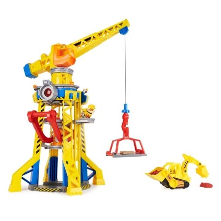 RUBBLE & CREW constuction playset with kinetic sand Bark Yard, 6067494 