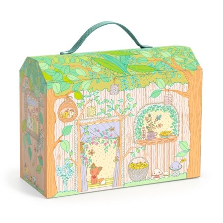 DJECO TINYLY Sylvia & Fox figūriņas un māja mežā, DJ06966 