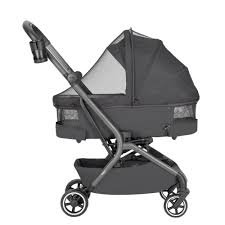 CARRELLO universāls ratiņi MAGIA 2in1, Elm grey, CRL-6555