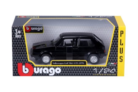 BBURAGO 1:24 automodelis Volkswagen Golf Mk1 GTI, 18-21089  BK 
