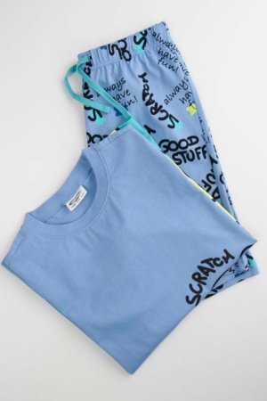 COCCODRILLO pidžama, zila, WC6448213PJS-014-116, 116/122 izmērs 