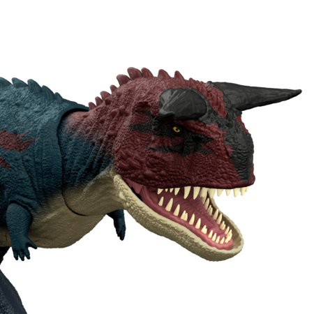 JURASSIC WORLD 1:32 interaktīvs Carnotaurus dinozaurs, JKG85 