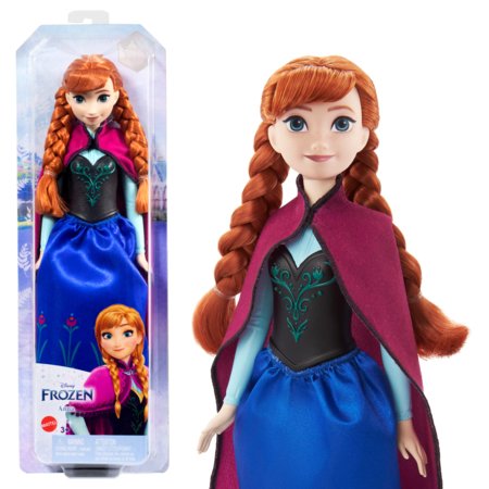 DISNEY FROZEN lelle - Anna ar bizēm, HLW49 HLW49