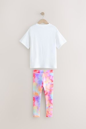 NEXT krekls ar īsām piedurknēm un legingi, E89369 152 