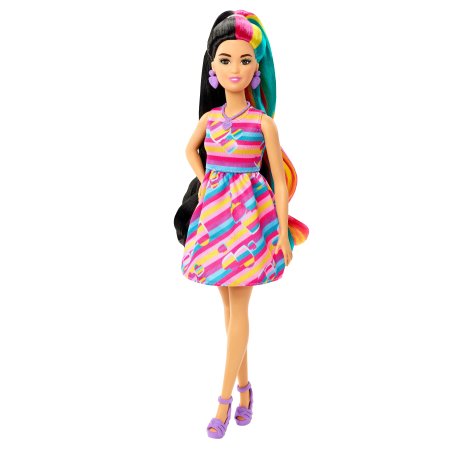 BARBIE Totally Hair lelle mazā Aziāte, HCM90 HCM90