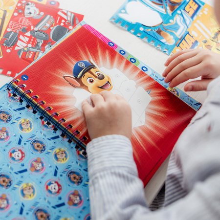 TOTUM PAW PATROL radošais komplekts - Sticker By Number Book, 721159 